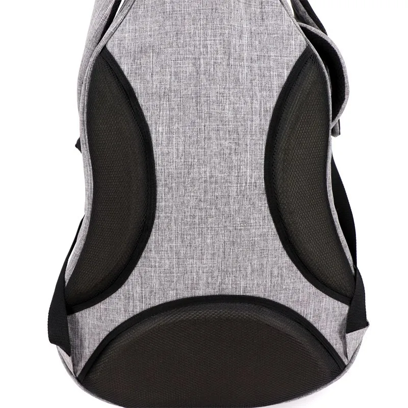 Design of guitar bag back