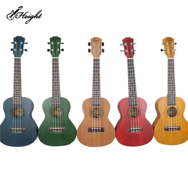 Light Green 21 Inch Soprano Ukulele For Sale