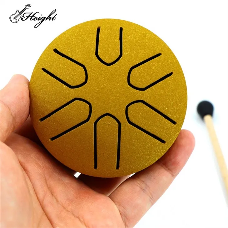 Steel Tongue Drum 6 Notes3 Inches