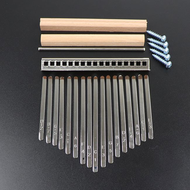 Steel 21 Key Kalimba Set With 1 Steel