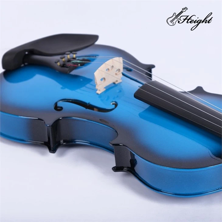Violin With Solid Wood 4/4 Full Size With Case, Bow, And Rosin