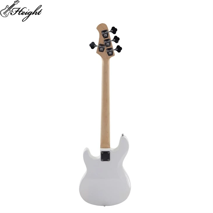 High-Quality 4-String Bass Guitar Solid Wood Body Bolt-On Maple Neck